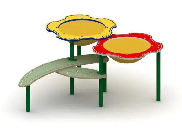 Double Flower Sand And Water Table 1