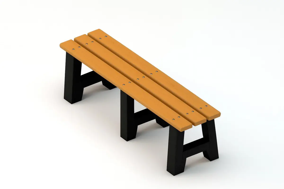 Recycled Plastic Sport Bench 1