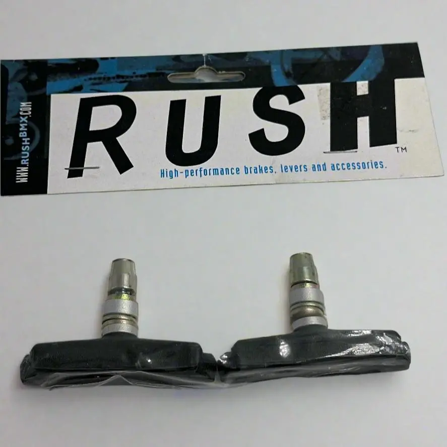 Rush Bmx Brake Shoes Brake Pads Black 18Mm (Mid School) 1