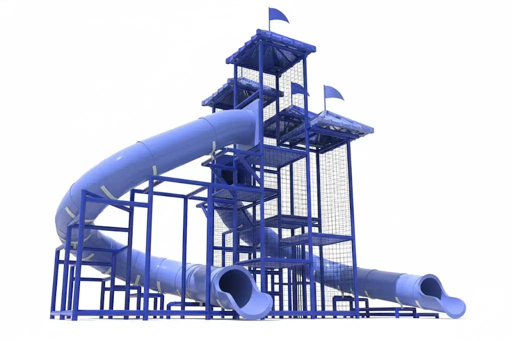 The Caribbean Sea Water Slide 1