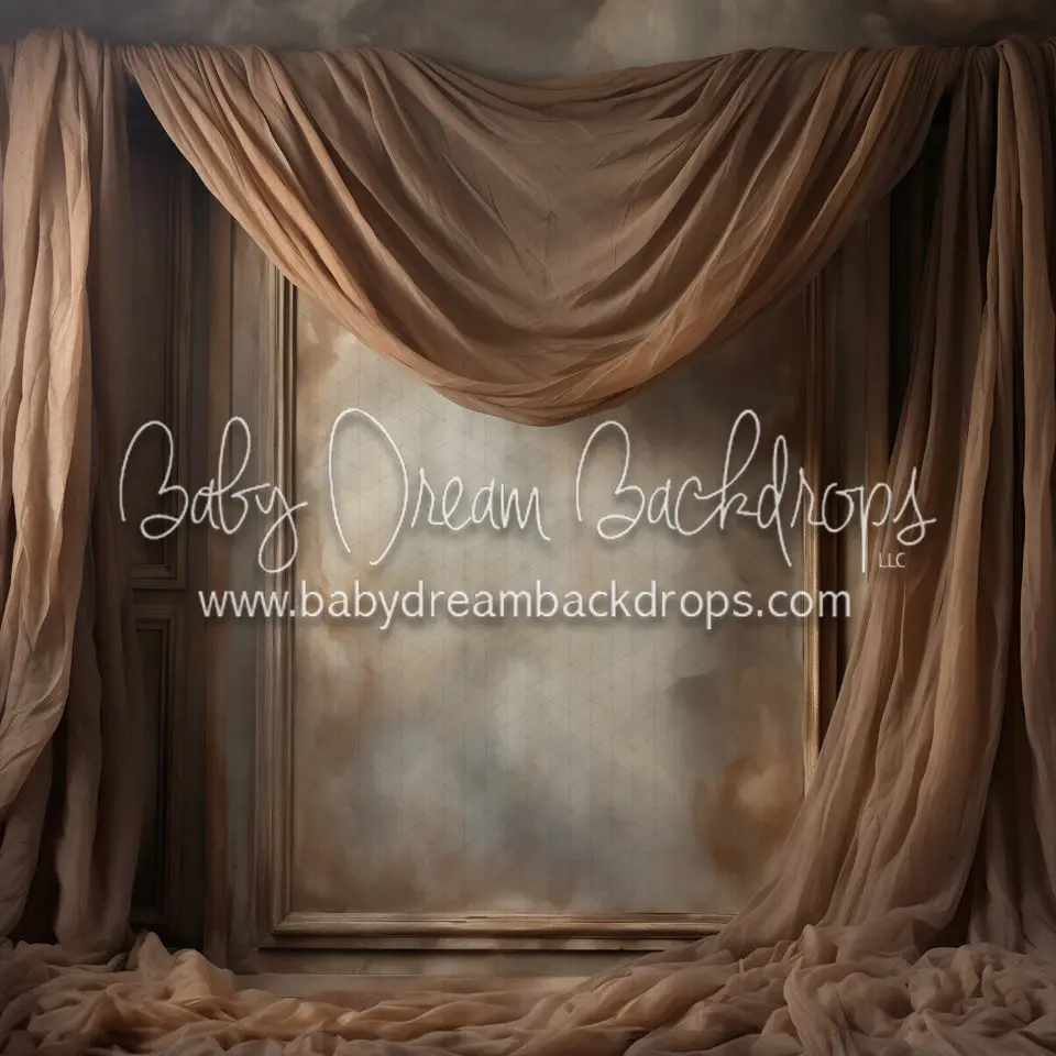 Fawn Art Drapes – Left Panel (Medium)
