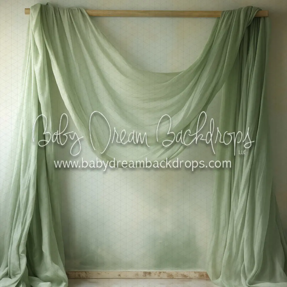 Laurel Art Drapes – Left Panel (Medium)