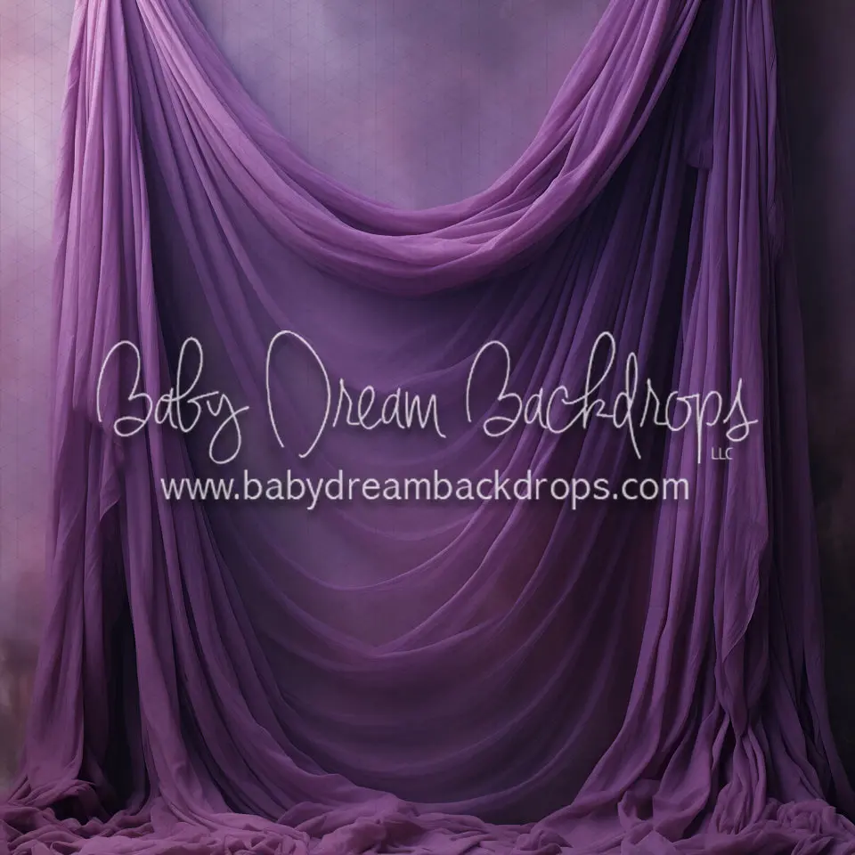 X Drop Art Drapes Violet (Md) 1