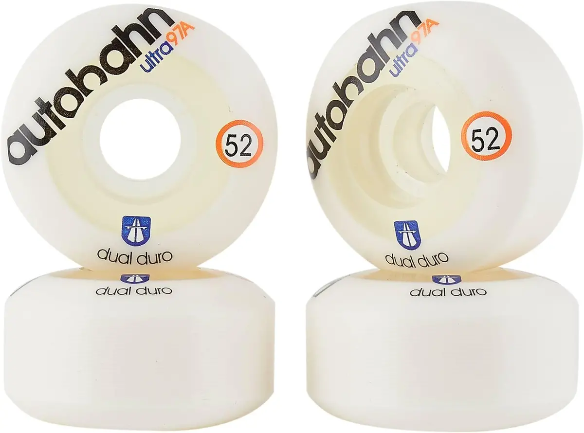Autobahn Dual Duro Ultra Classic Skateboard Wheels 4-Pack 1