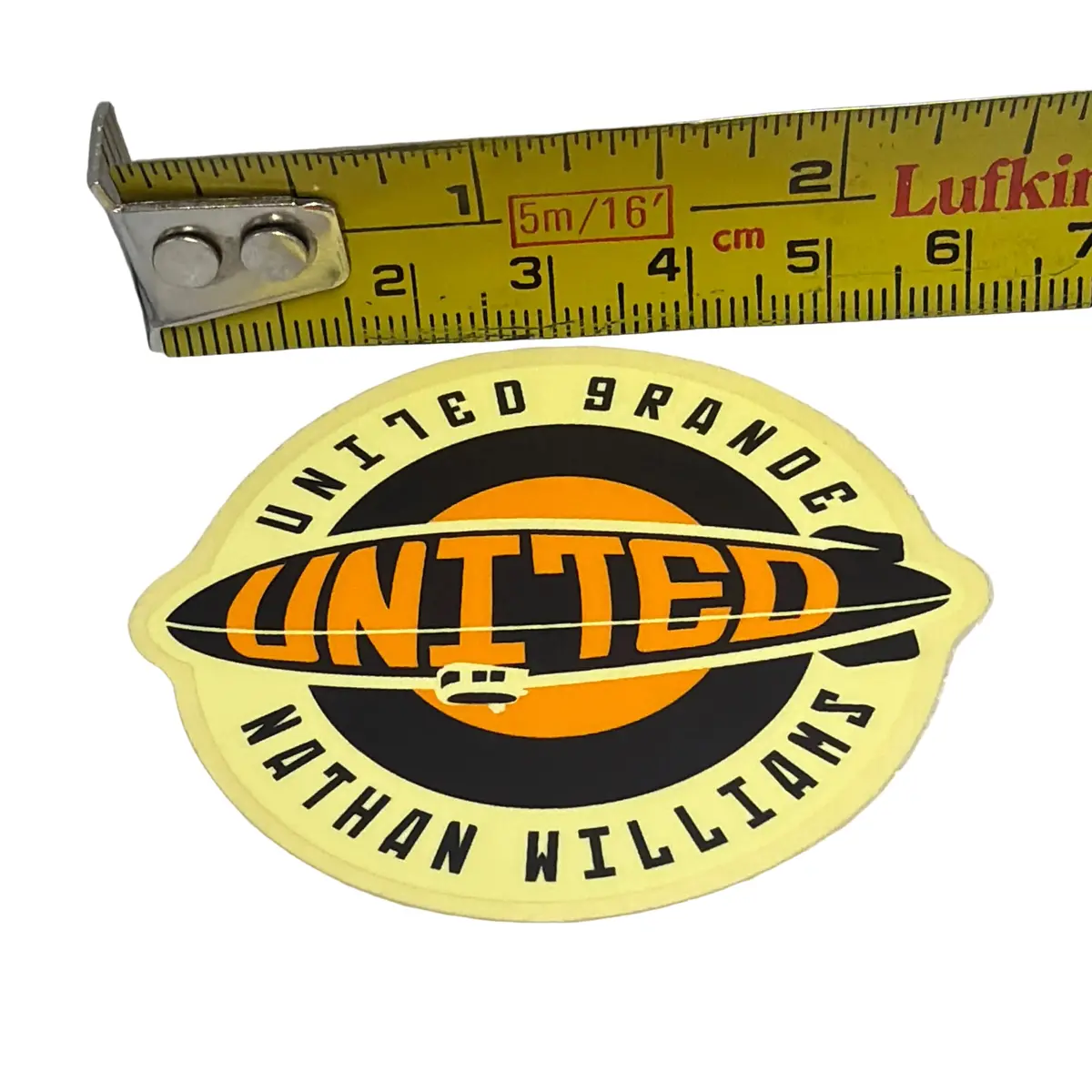 United Nathan Williams Sticker (2010) 1