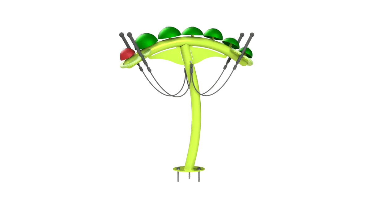 Caterpillar Outdoor Musical Park Instrument 1