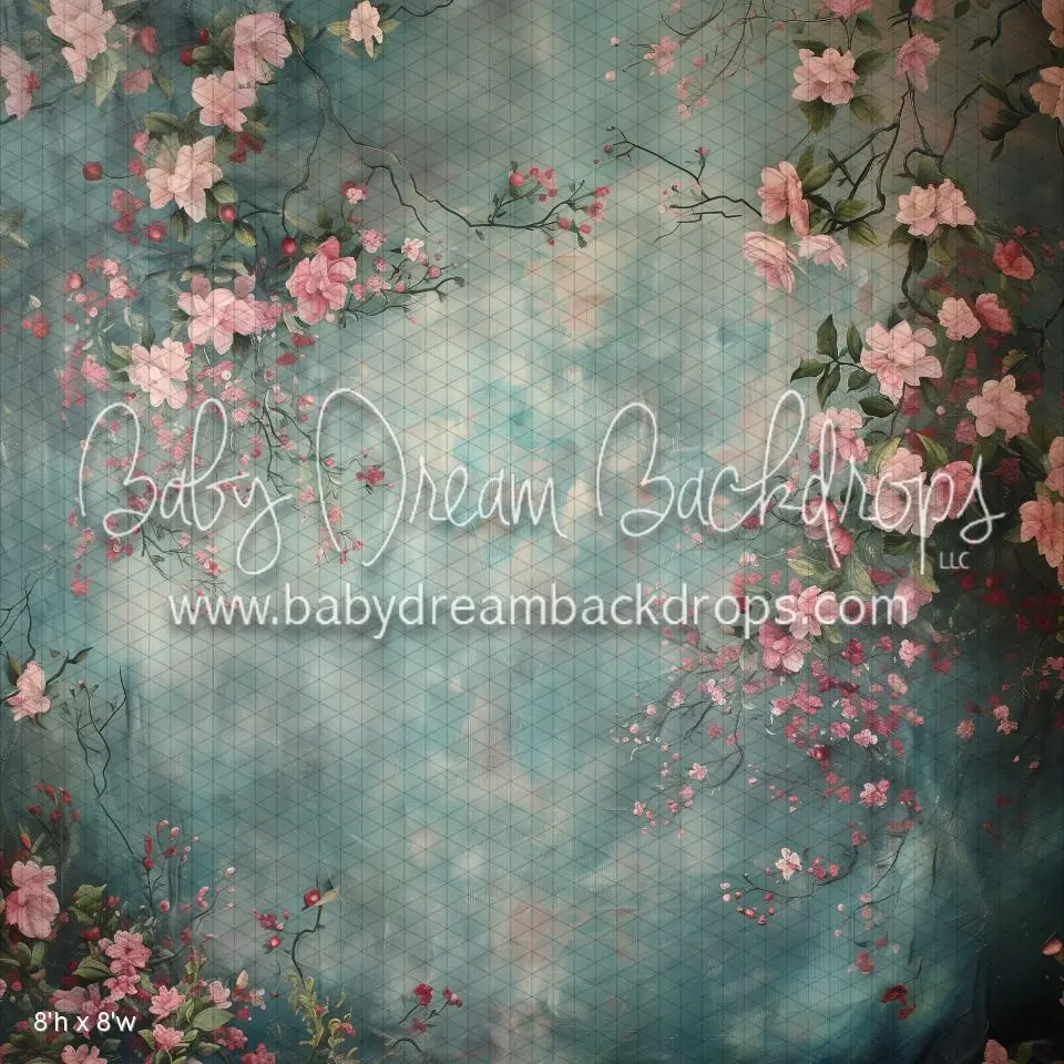 X Drop Canvas Rose (Wm) 1