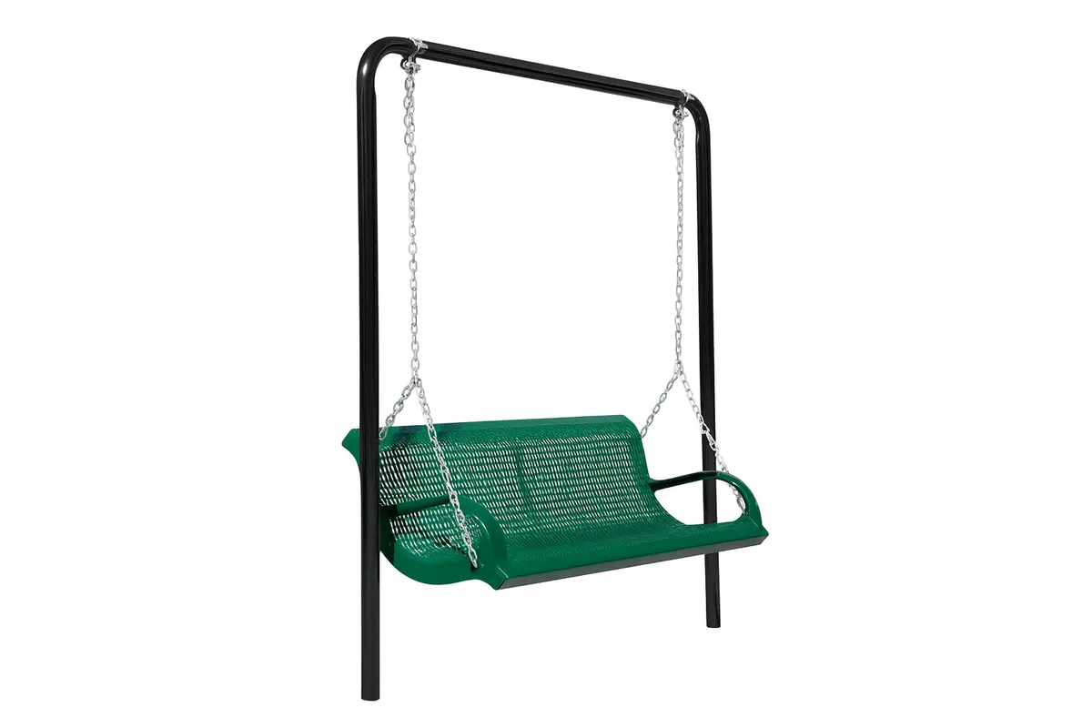 Commercial Grade Steel Lawn Swing And Frame 1