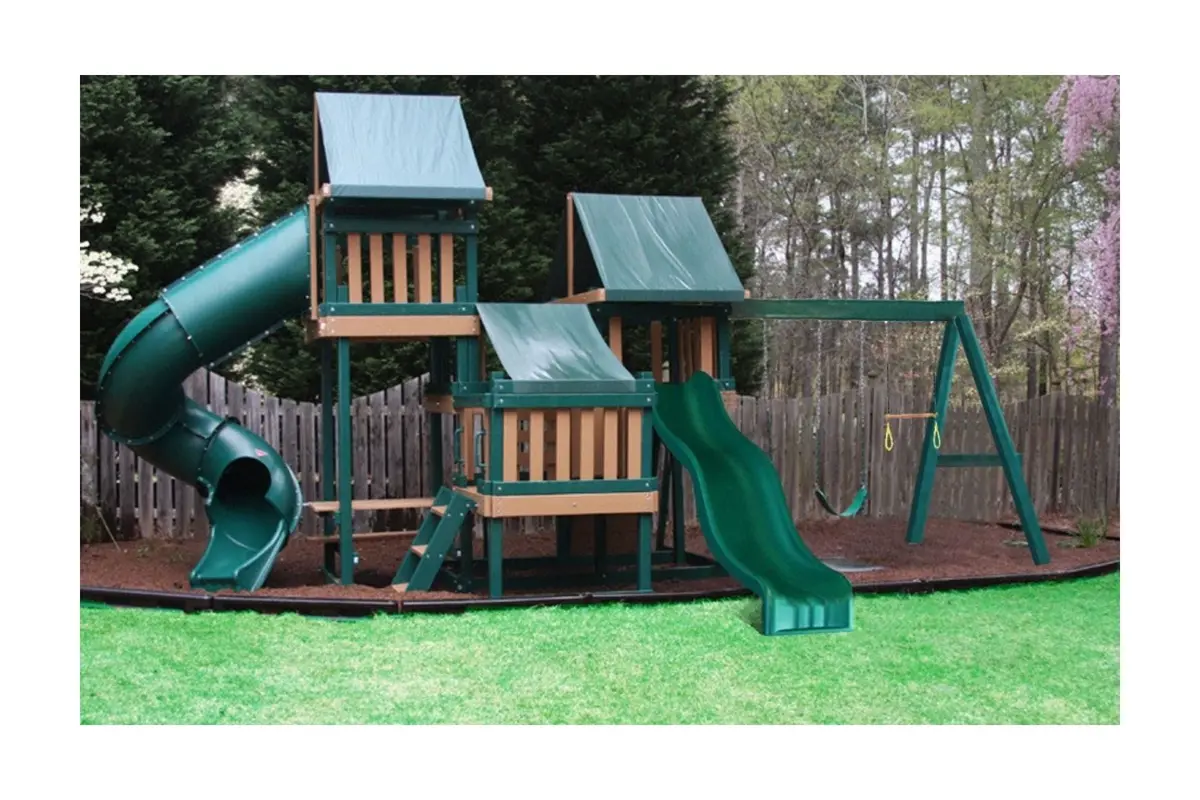 Congo Monkey Wooden Swing Set Design 4 1
