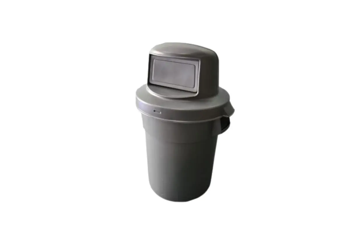 Dome Lids Recycled Plastic Receptacle 1
