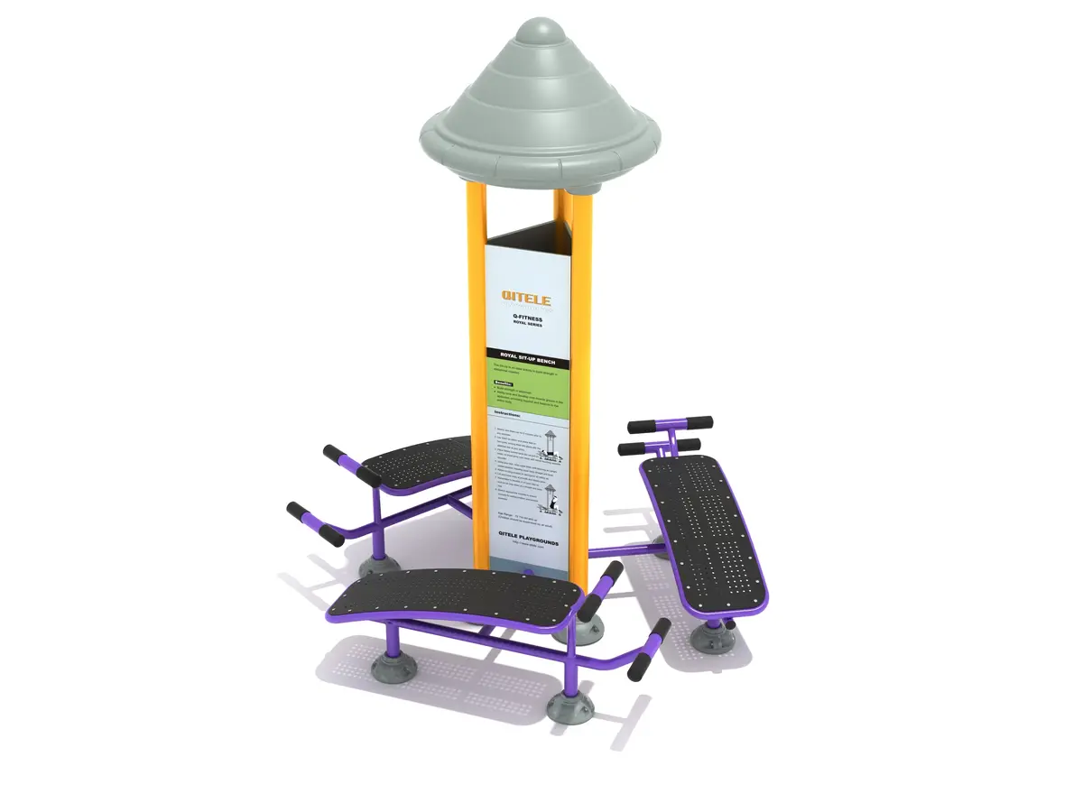 Royal Triple Station Sit Up Bench 1