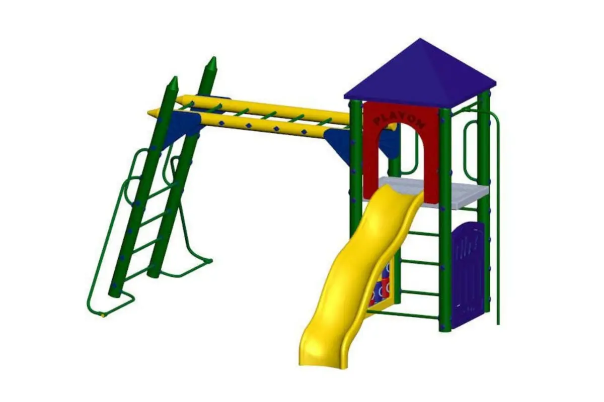 Fort Columbus Playground 5 Foot Deck Height 1