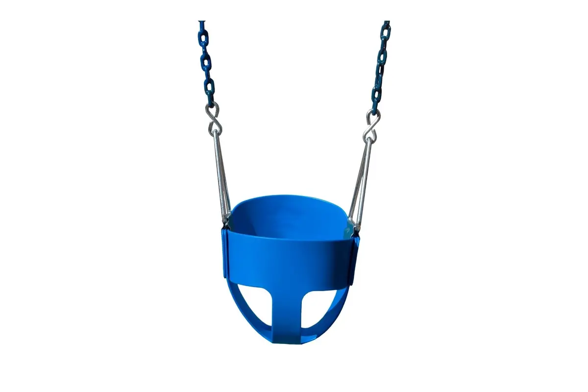 Full Bucket Seat With Chain (Green, Yellow, Blue, Or Pink) 1