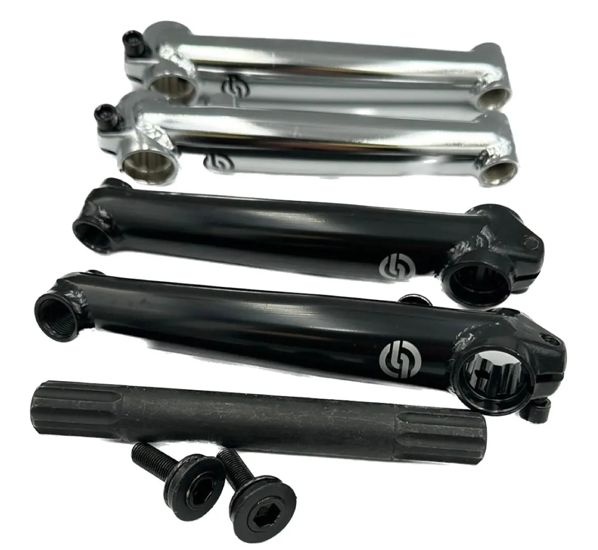 Salt “Rookie” Tubular 3Pc Crank Crmo 152Mm, 8 Spline (For 18" Bmx) 1