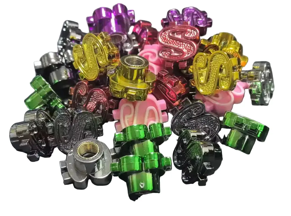 Dollar Sign Valve Caps (Pair) 1