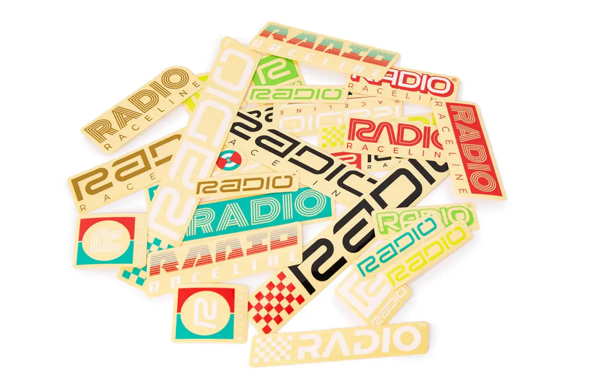 Radio Race Sticker Set 1