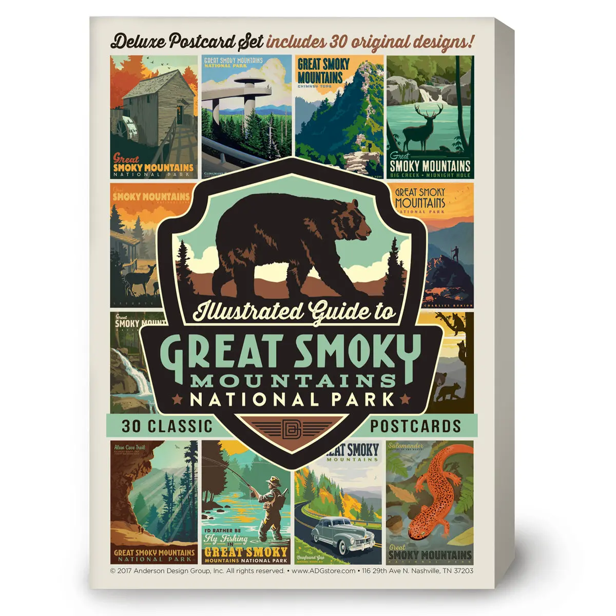 Postcards: Great Smoky Mountains National Park 30-Piece Set 1