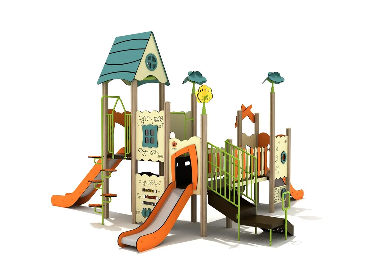 Iron Oak Canopy Quest Play Structure 1