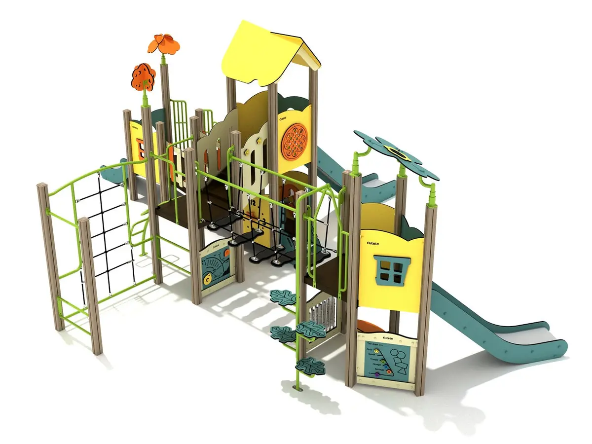 Pecan Hickory Canopy Quest Play Structure 1