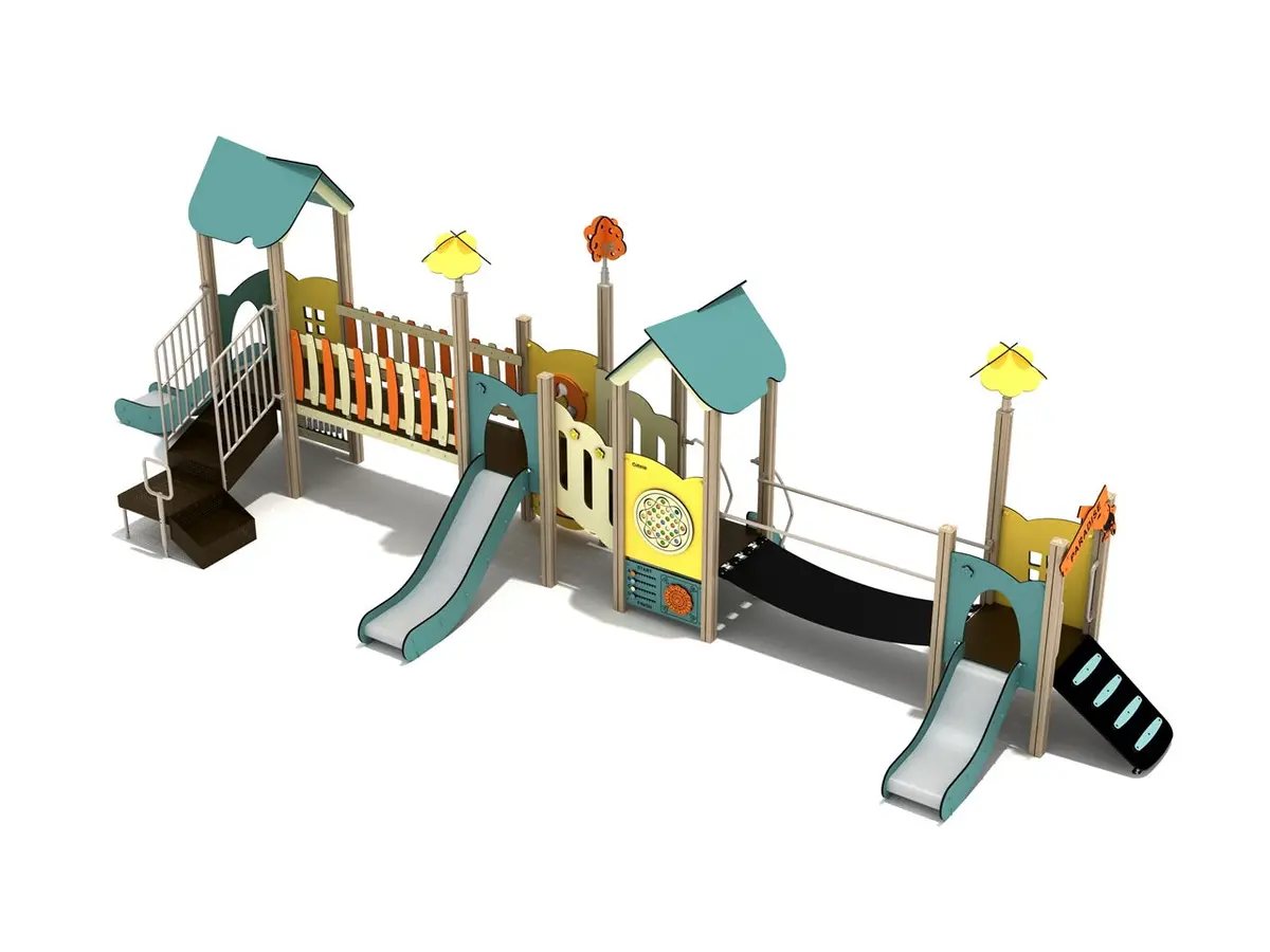 Oregon Cedar Canopy Quest Play Structure 1