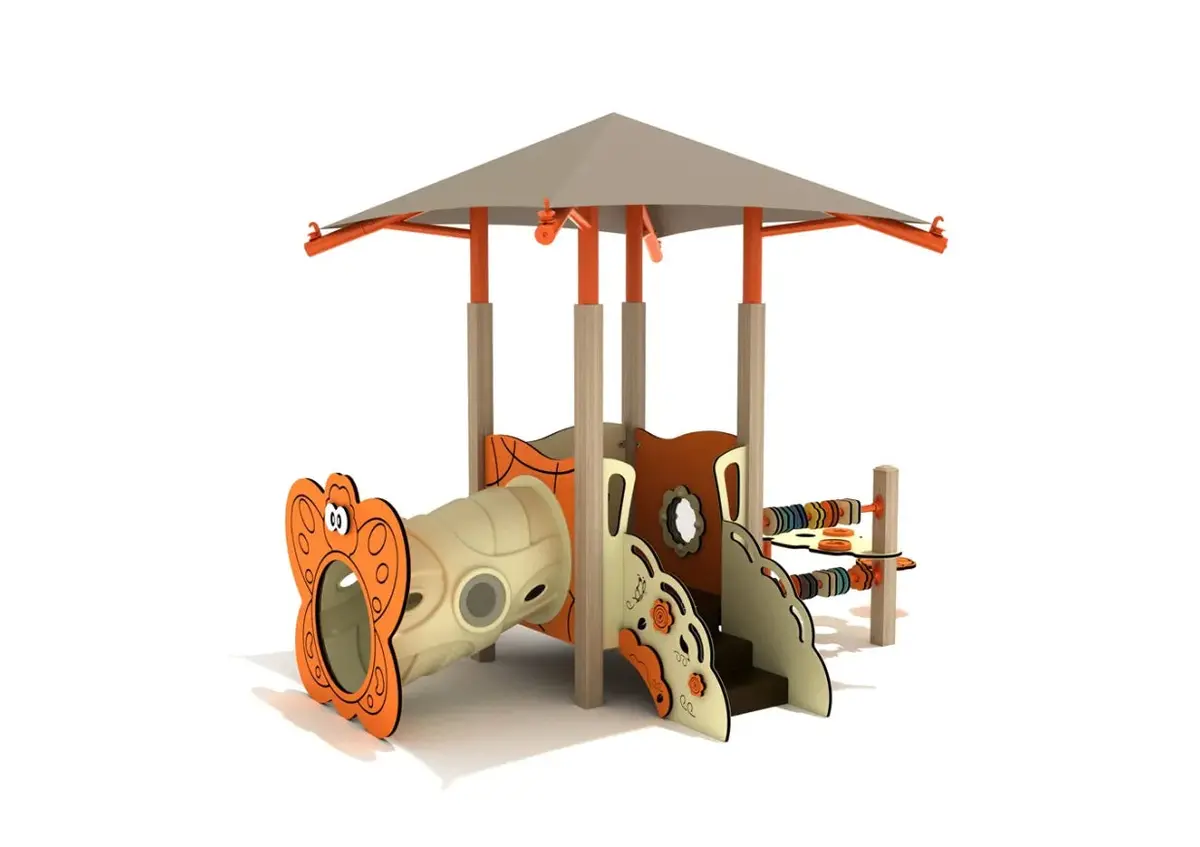 Eastern Redbud Canopy Mini Play Structure 1