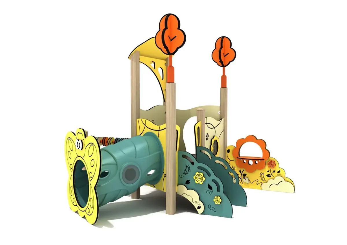 English Hawthorn Canopy Mini Play Structure 1