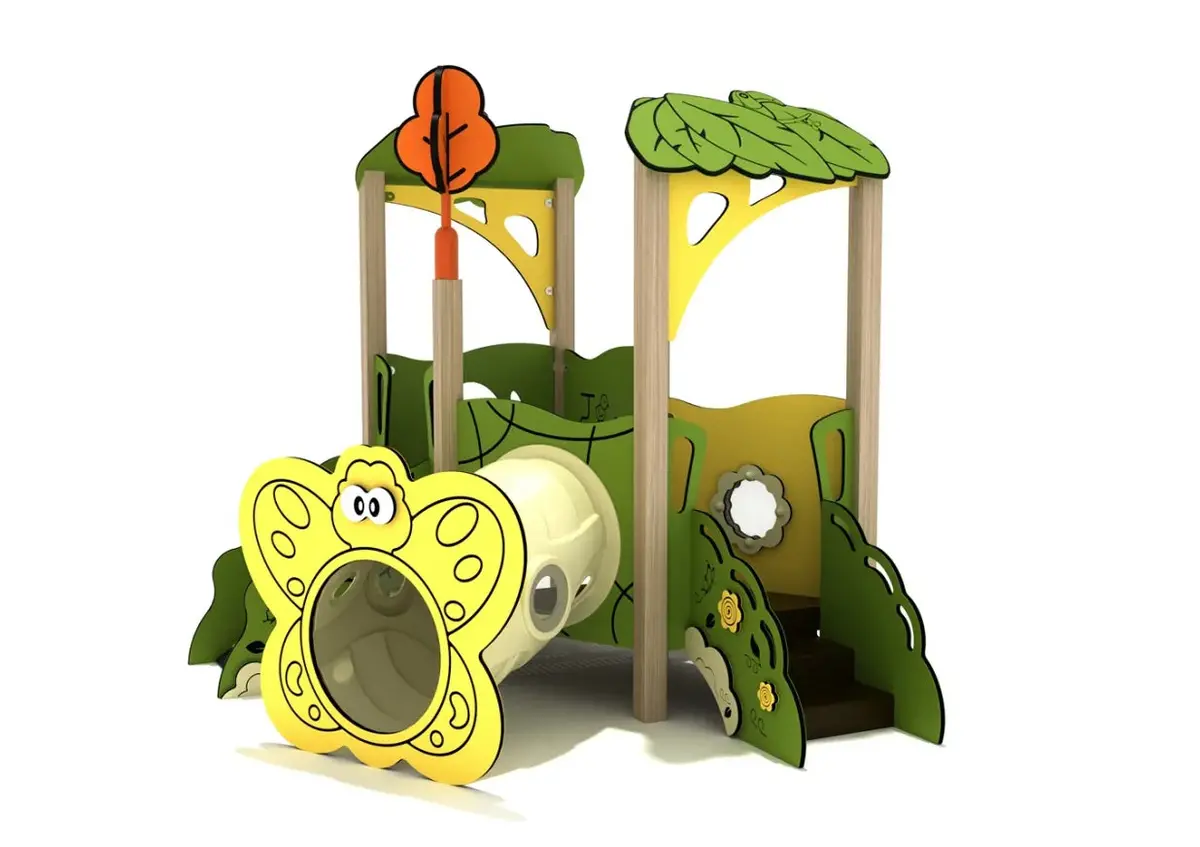 Crimson Queen Canopy Mini Play Structure 1