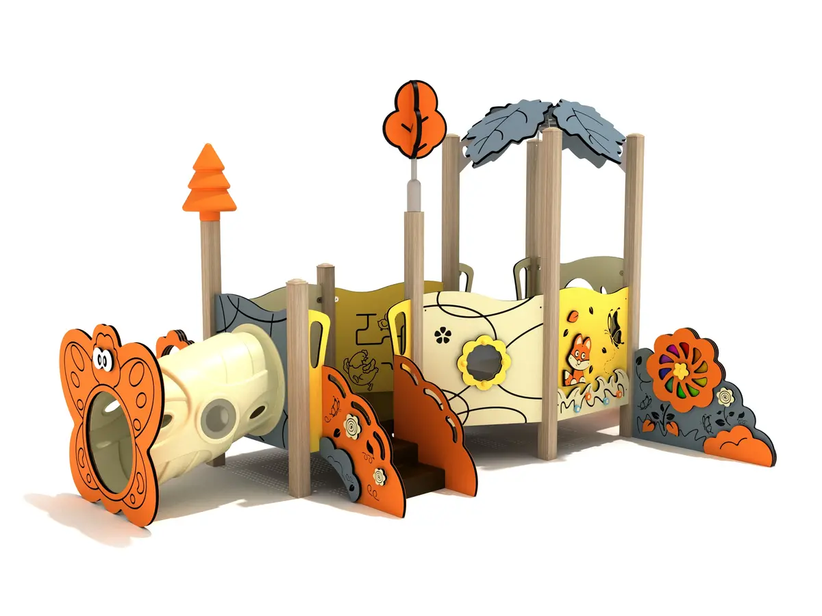Peony Canopy Mini Play Structure 1
