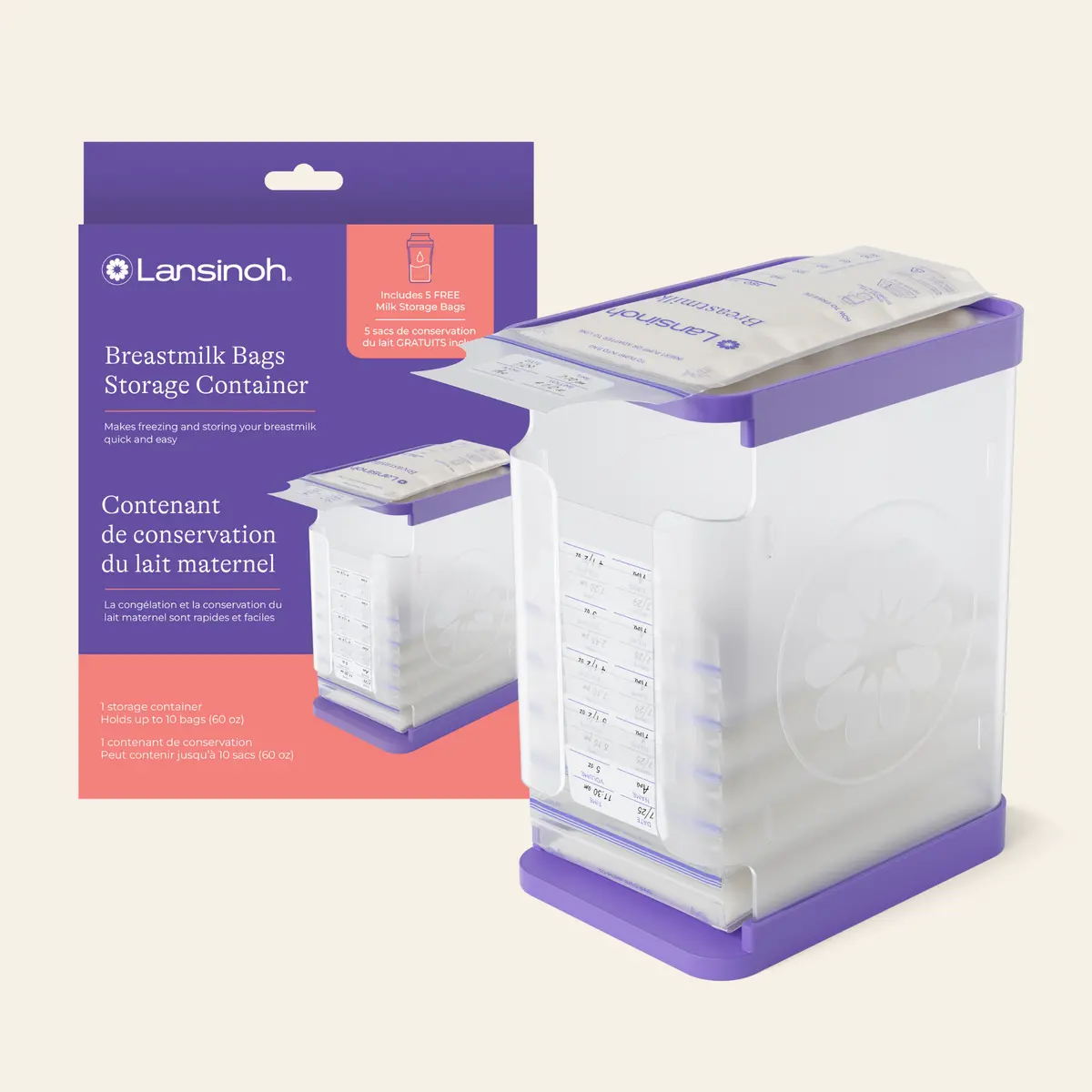 Breastmilk Bags Storage Container 1