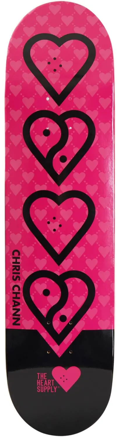 Heart Supply Chris Chann Pro Skateboard Deck 4