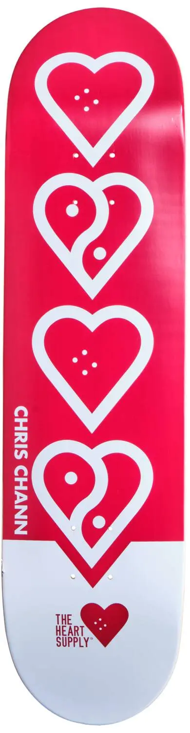 Heart Supply Chris Chann Pro Skateboard Deck 6
