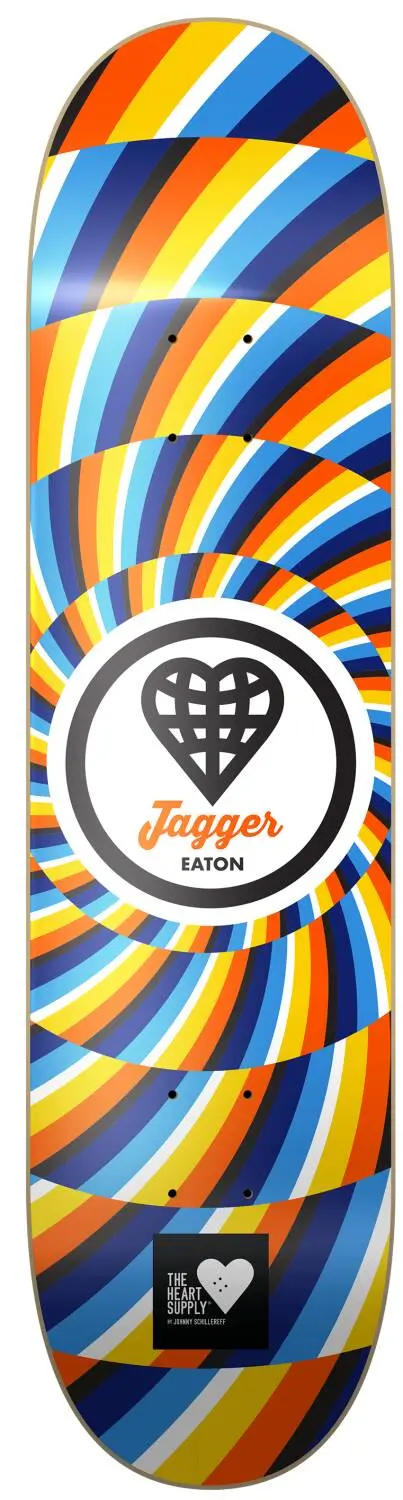 Heart Supply Jagger Eaton Pro Skateboard Deck 5