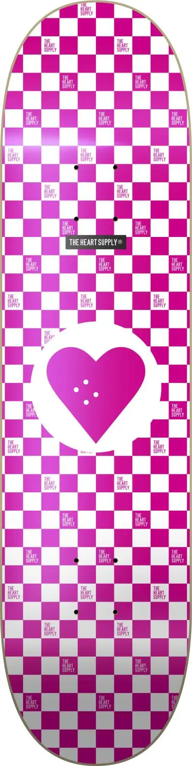 Heart Supply Round Logo Skateboard Deck 1