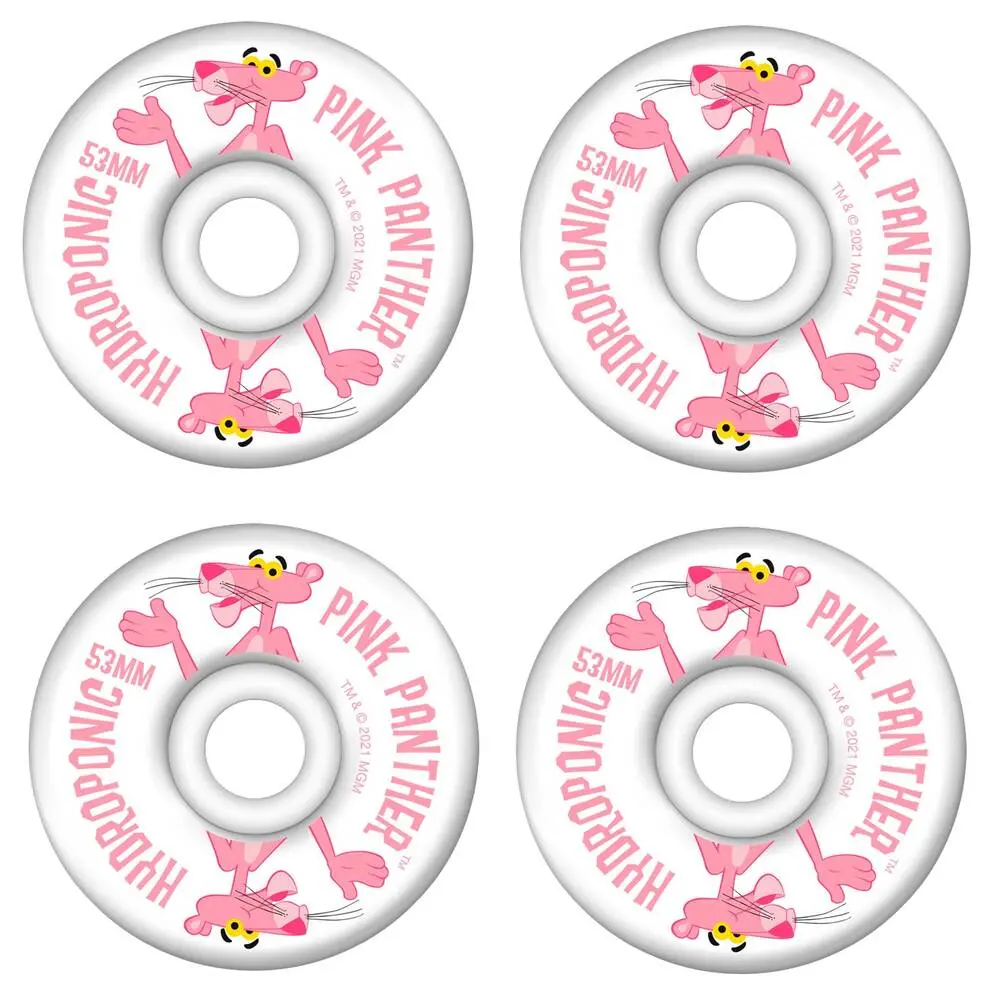 Hydroponic X Pink Panther Skateboard Wheels 4-Pack 1