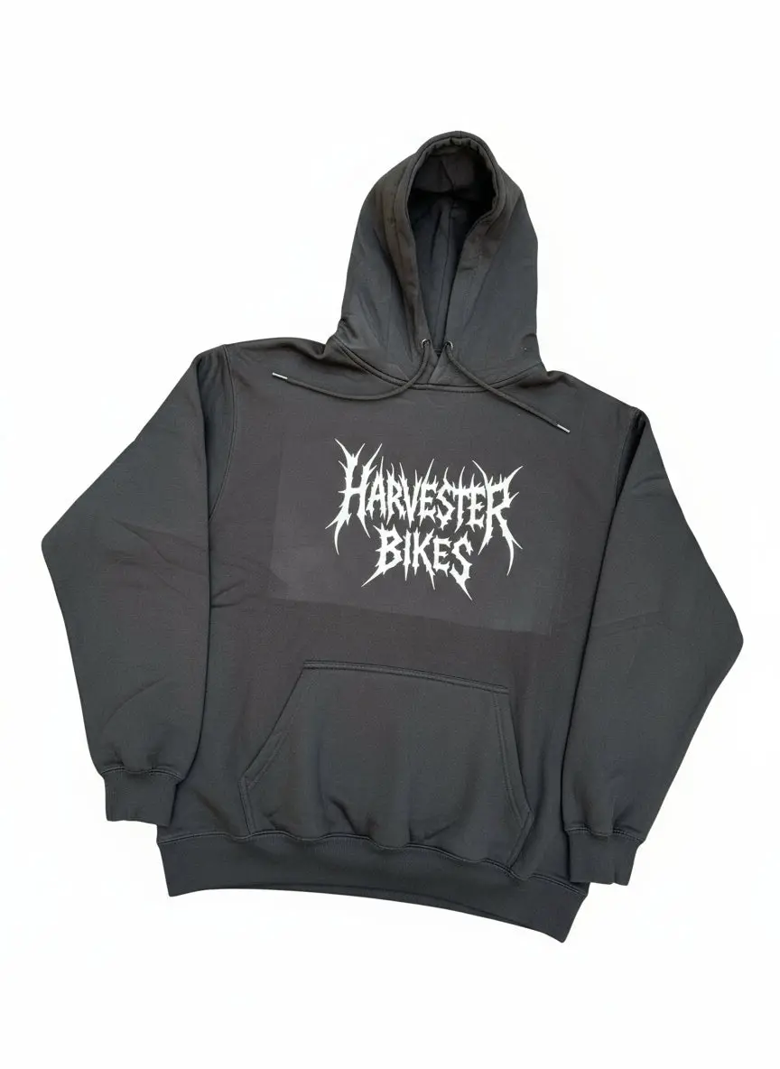 Harvester Black Metal Hoody 1