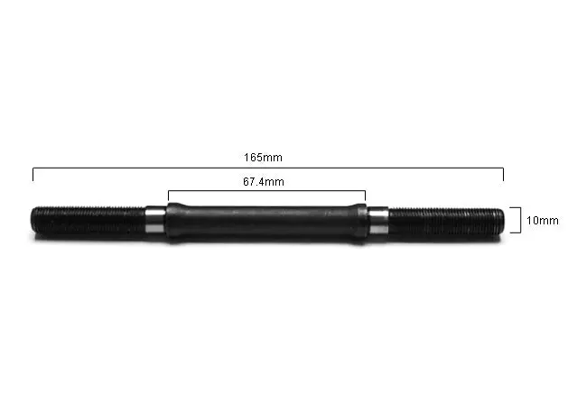 Fit Front Axle For Fit Hub, Male - 3/8" 1