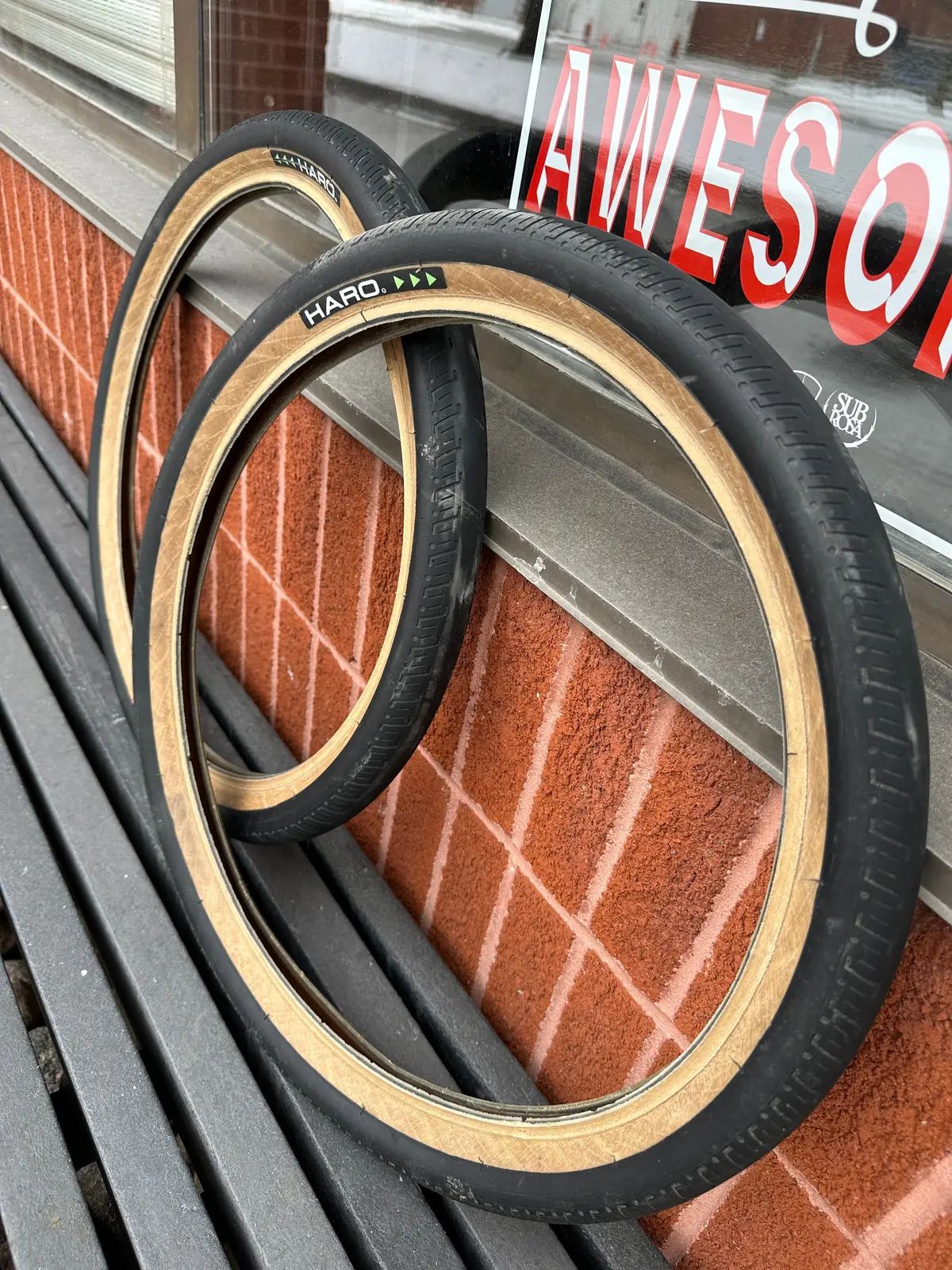 Used Haro Hpf Tires 2.0 (Pair) 1