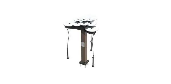 Lilypad Cymbals Outdoor Musical Park Instrument 1