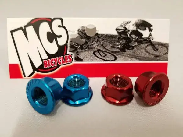 Mcs Ed 3/8" (10Mm) Hub Axle Nuts (Pair) 1