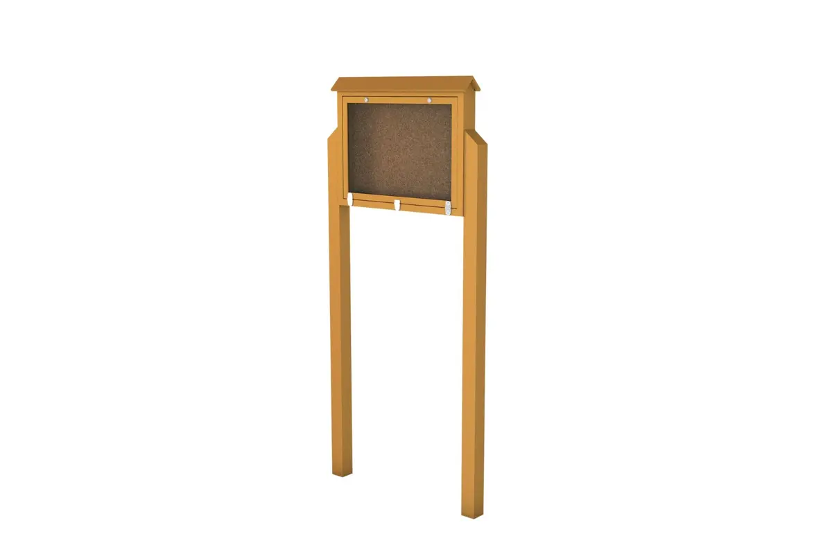 Medium Recycled Plastic Hinged Message Center 3