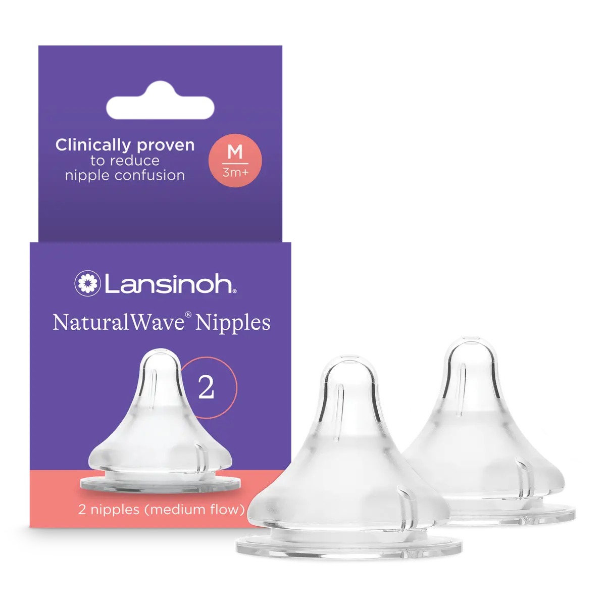 Naturalwave® Nipples - 2 Count 1