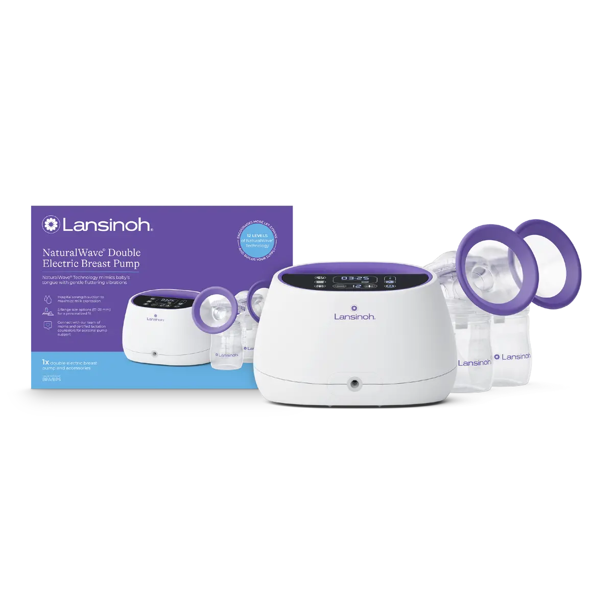 Naturalwave® Double Electric Breast Pump 1