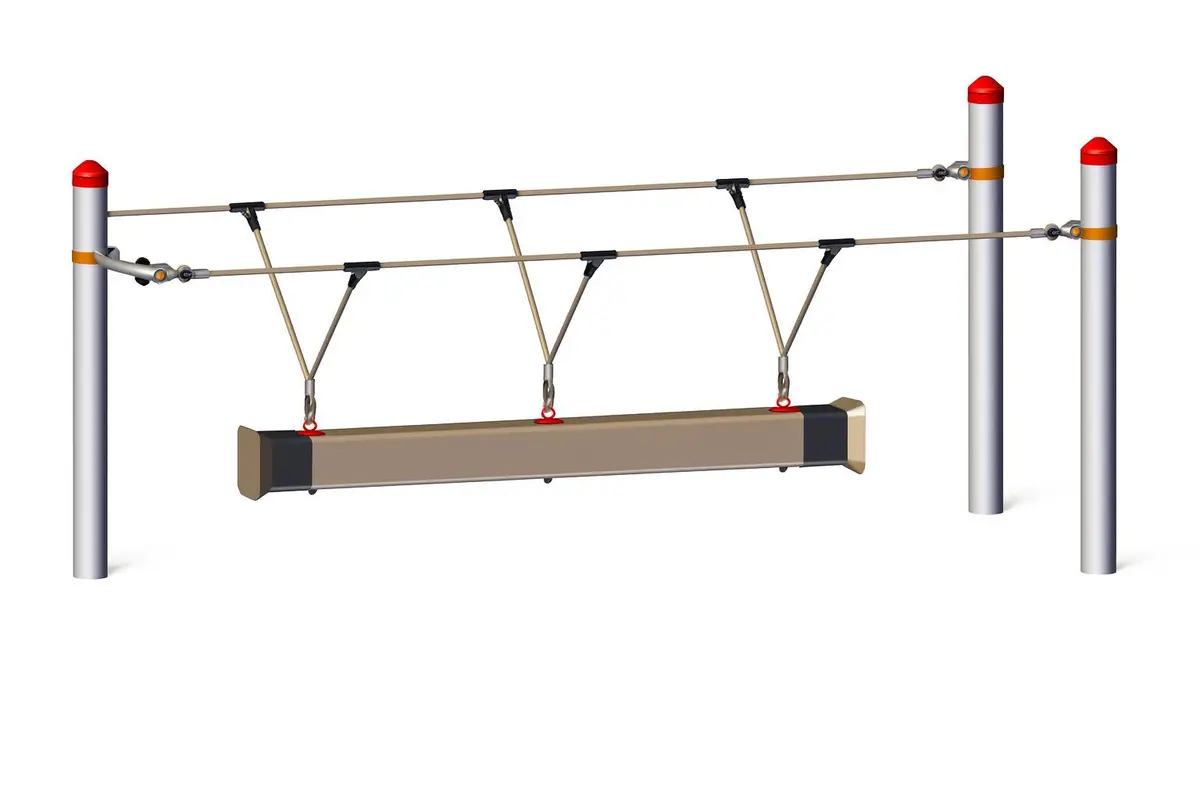 Bigrope Swinger Balance Beam Swing 1