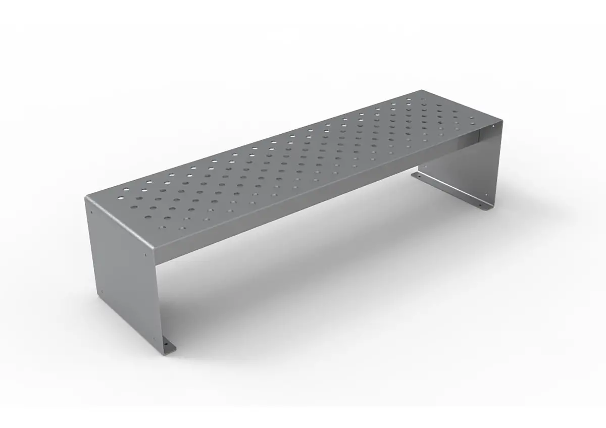 Pasadena Straight Bench Without Back 3