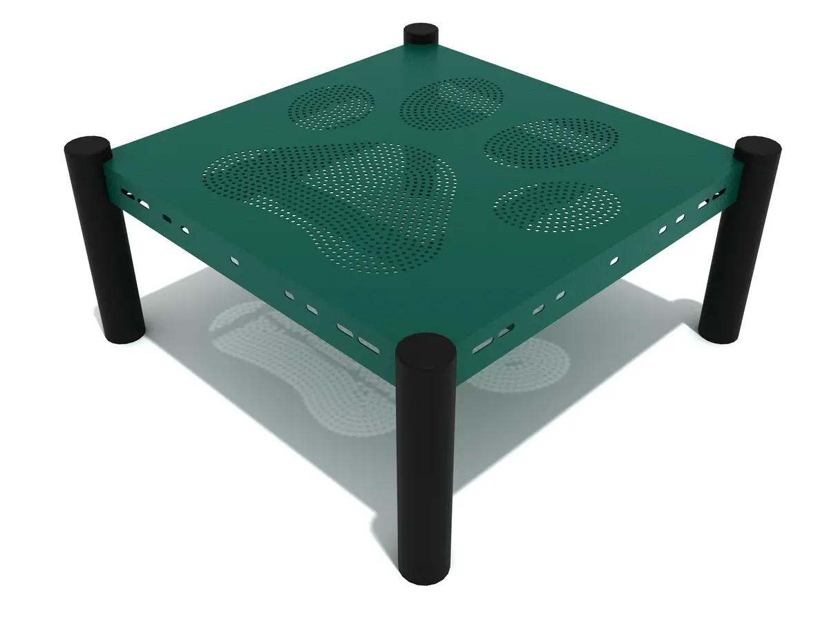 Paw Print Grooming Deck 2