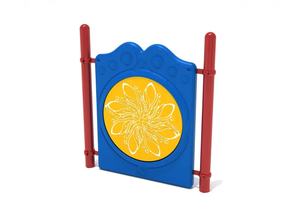 Freestanding Finger Maze Panel With Posts 1