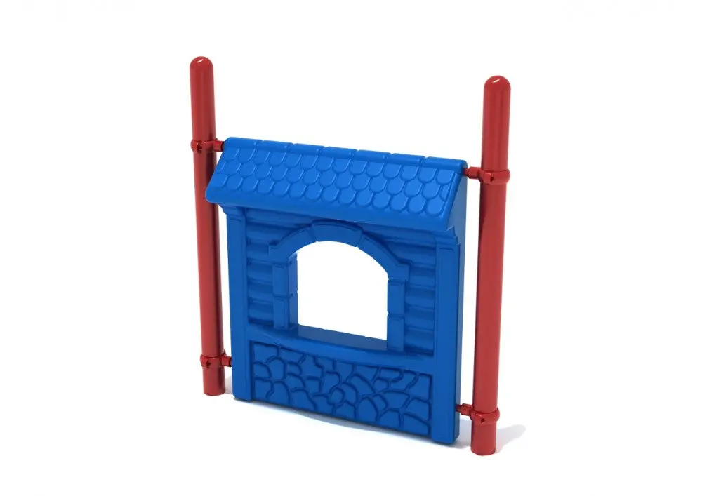 Freestanding Store Panel With Posts 1