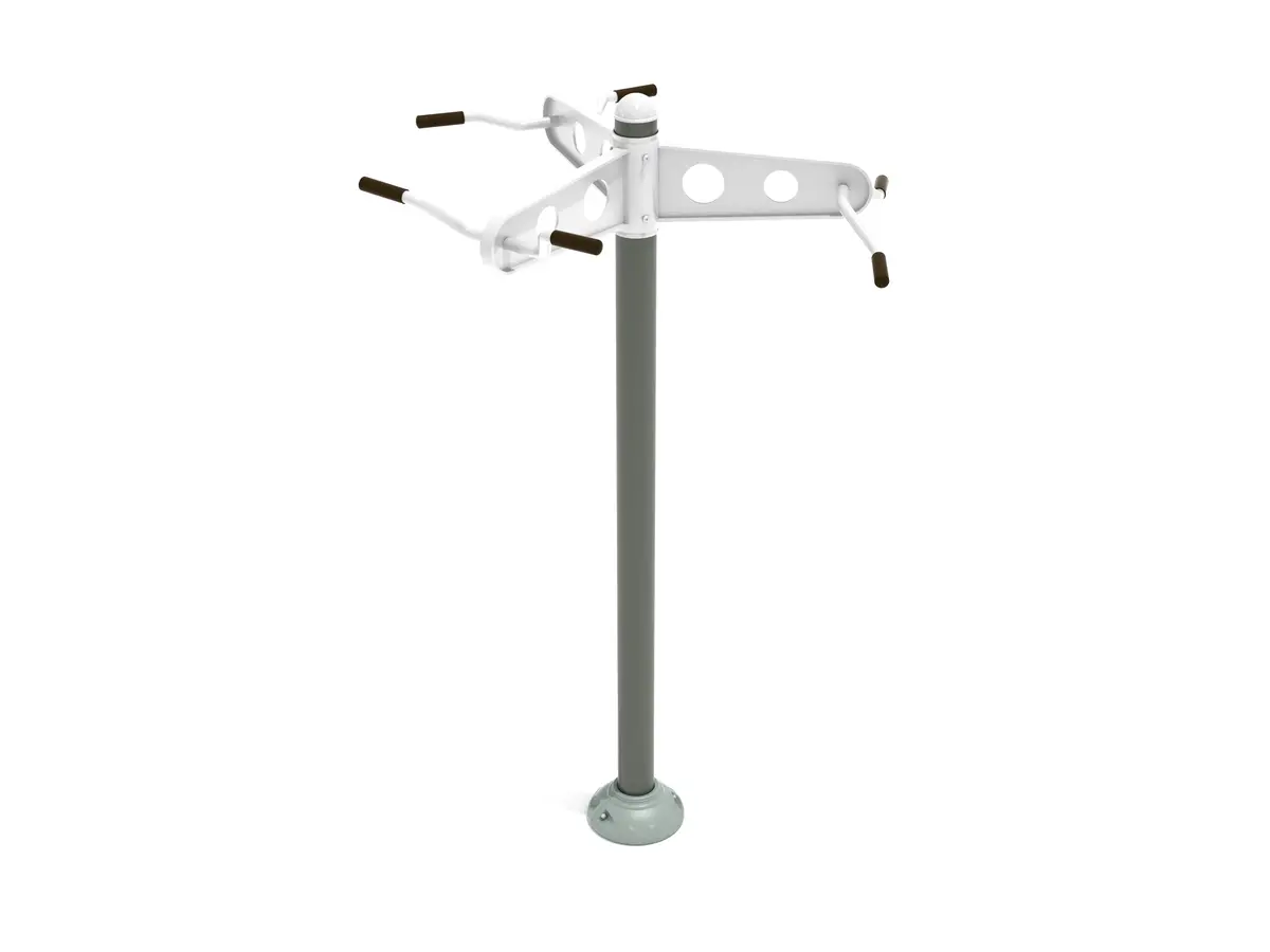 Triple Station Chin-Up Bars 1