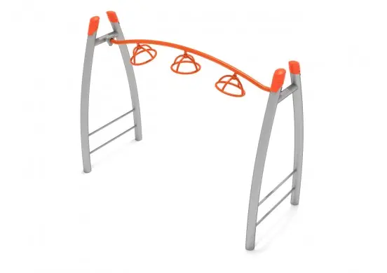 Freestanding 3-Wheel Overhead Climber 1