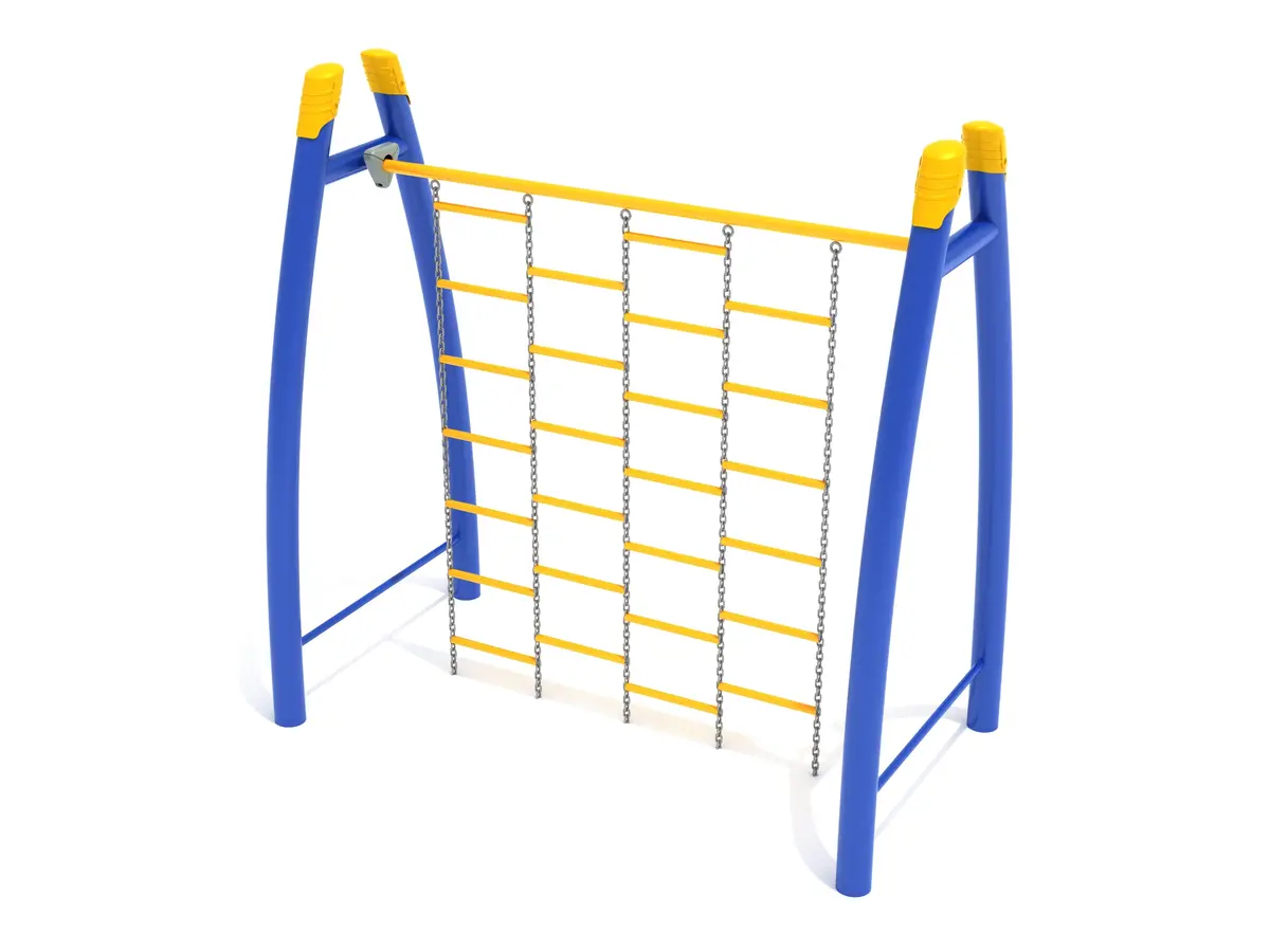 Curved Post Chain Climbing Wall 1